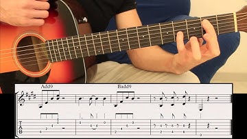 Best Chord on Guitar. Add9 Chords. [TAB] Fingerstyle Guitar Lesson