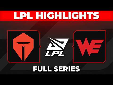TES vs WE Highlights ALL GAMES | LPL 2026 Split 2 | Top Esports vs Team WE