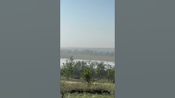 Using An FGM-148 Javelin, A Ukrainian Anti-Tank Operator Successfully Hits Russian Armor.