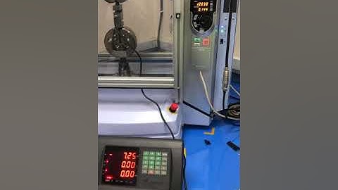 Calibration of tensile machine