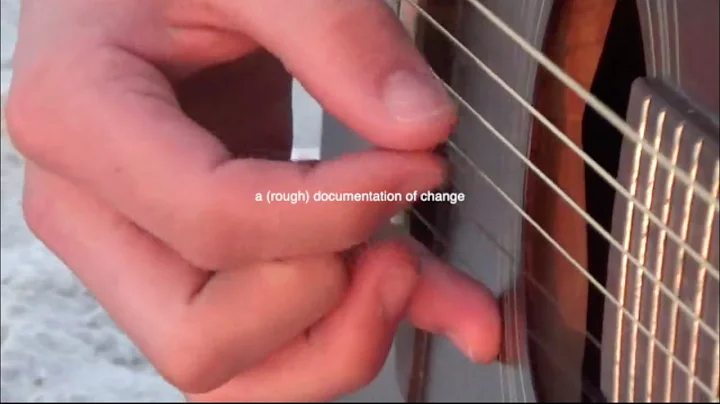 a documentation of change
