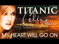 Titanic 4k my heart will go on  cline dion with lyrics