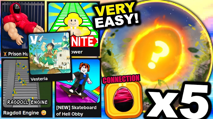 GETTING x5 MEGA EASY Connection Egg Badges! (ROBLOX THE HATCH EVENT)