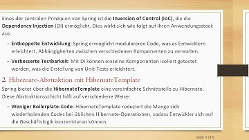 Die Rolle von Spring im Struts +  Spring +  Hibernate Stack verstehen