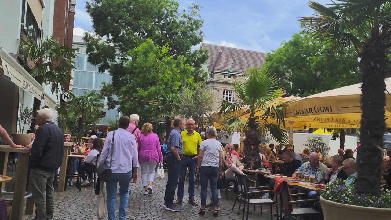 4K HDR Oldenburg City 🇩🇪 walk July 2023