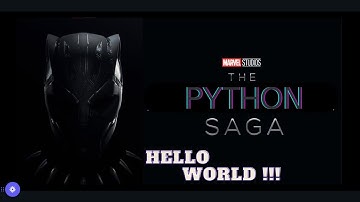 HELLO WORLD IN PYTHON #python #coding #programming #new #eduction #learn #youtube #pythonprogramming