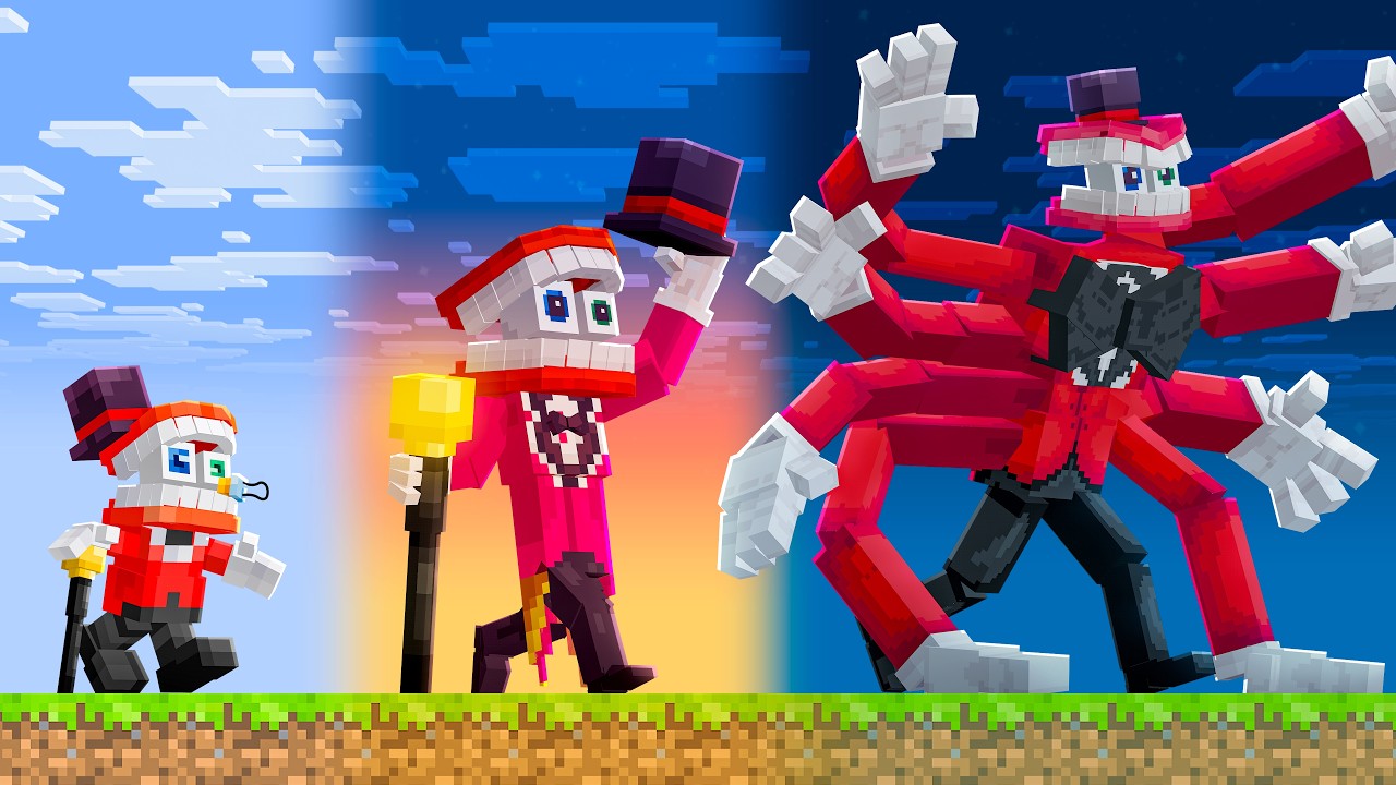 Upgrading CAINE Into a GOD in Minecraft