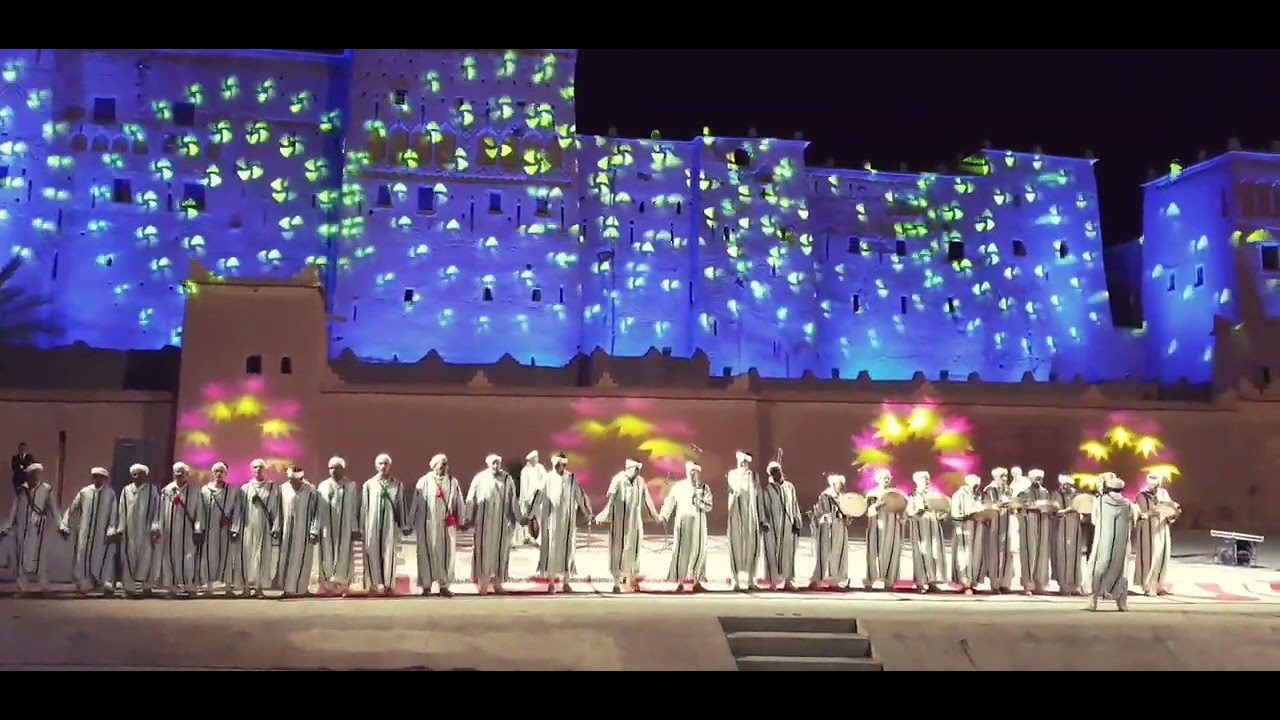 مهرجان احواش وارزازات 2023 فرقة اماسين خزامة