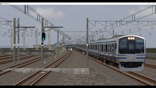 【BVE5】JR東日本 総武快速線 快速エアポート成田 東京——千葉 JR東日本E217系電車運転   BVE5#44