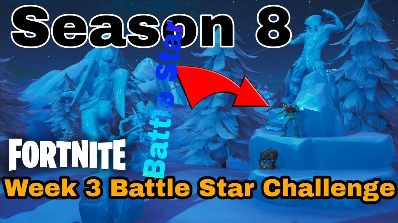 Fortnite Week 3 Secret Battle Star Season 8 Youtube