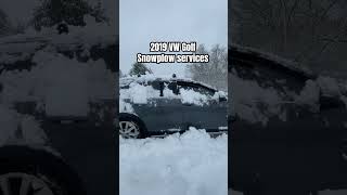 2019 Vw F Alltrack Vs 18 Snow Bank