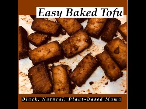 Easy Baked Tofu!