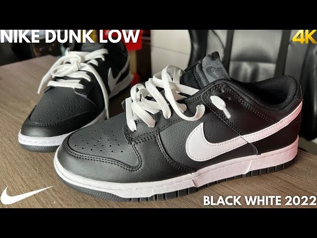 black white dunk low