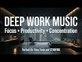 Deep Work Music | Minimalist Dark Room Ambiance | Focus Beats for Intense Concentration Now