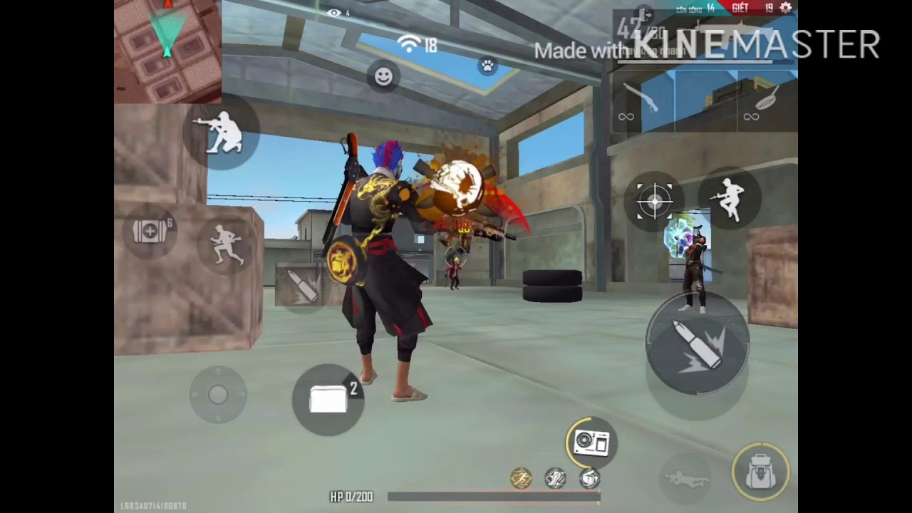 [free fire] khi khôi gaming quay được scar địa ngục và | khôi gaming