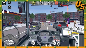 Scania Articulated Bus City Driving | Proton Bus Simulator Urbano Android Gameplay