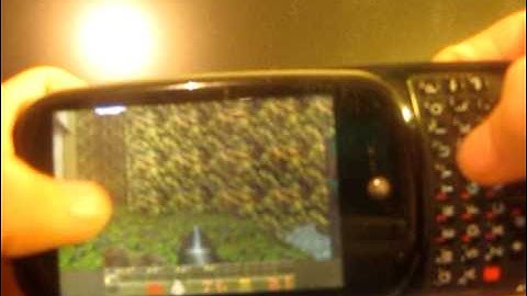 Quake for WebOS on the Palm Pre Game Play