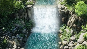 D&D | Forest Falls Part 2 Grid | Animated Battle Maps