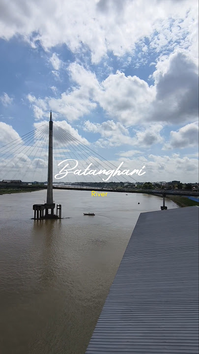 KEINDAHAN SUNGAI BATANGHARI Jambi 👌