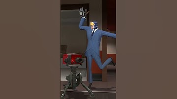 [GMOD] Spy tries to Sap a Sentry - Animation practice #animation #tf2 #shorts