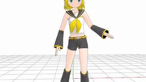 MikuMikuDance with Kinect
