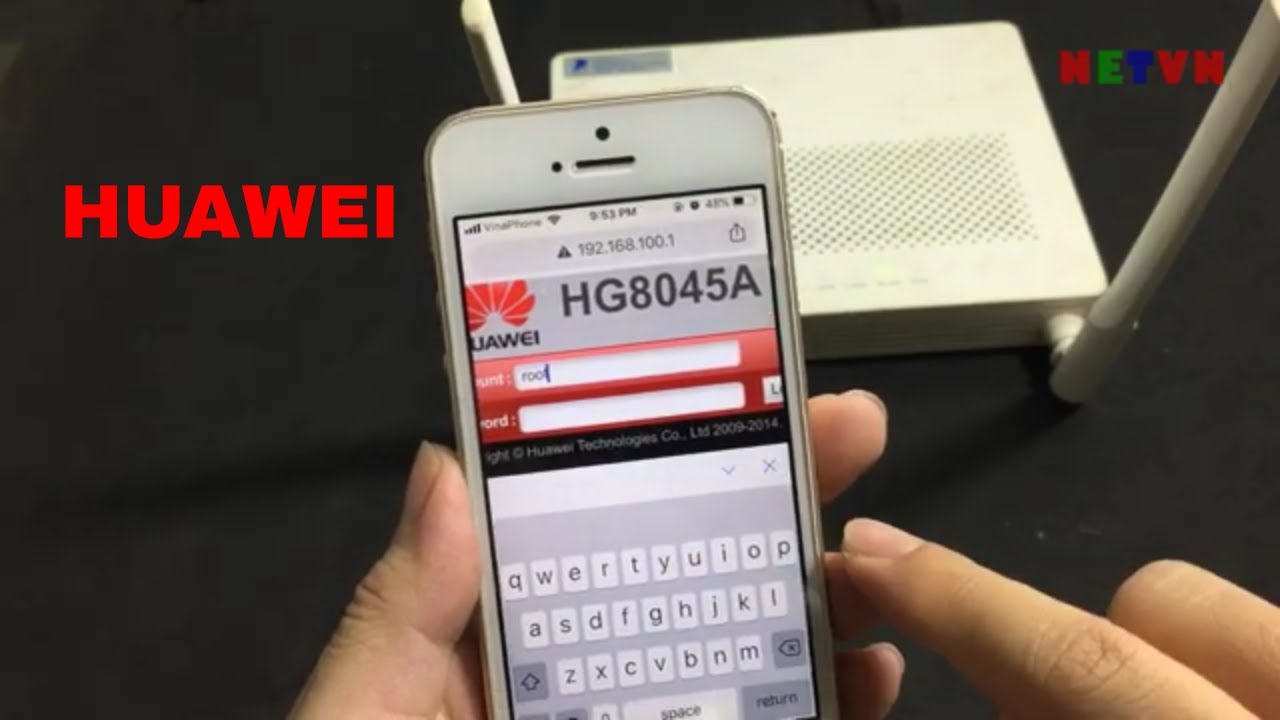 Cirkus brugervejledning Panorama Huawei : Change Wi-Fi password in Mobile | NETVN - YouTube