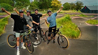 PUMPTRACK CHALLENGES with World Cup Downhill Racers in Stellenbosch!