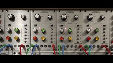 Ambient modular - Detuned sine waves (Mutable Instruments + Behringer/ARP 2500, n° 28)