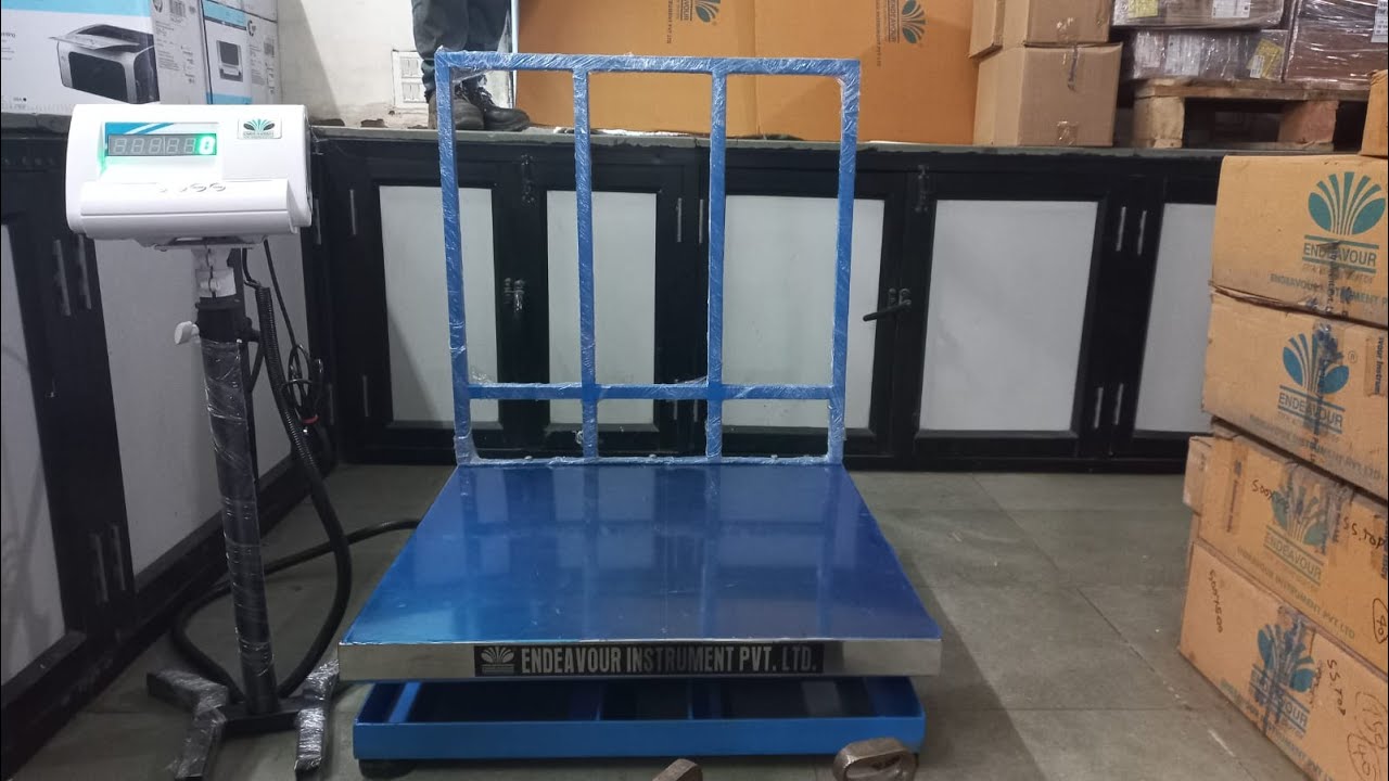 HEAVY DUTY PLATFORM SCALE: MS ANGLE STRUCTURE