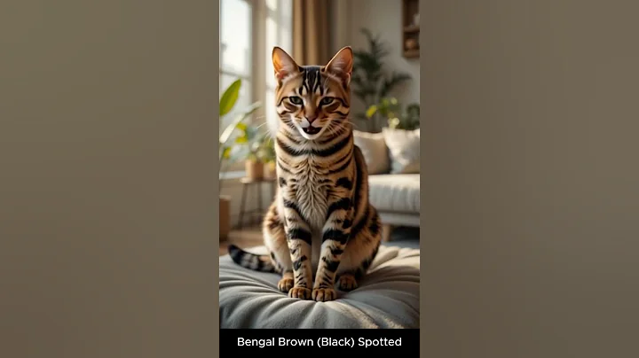 Watch the video about Bengal Brown Black Spotted - Cat Lovers #babylaugh