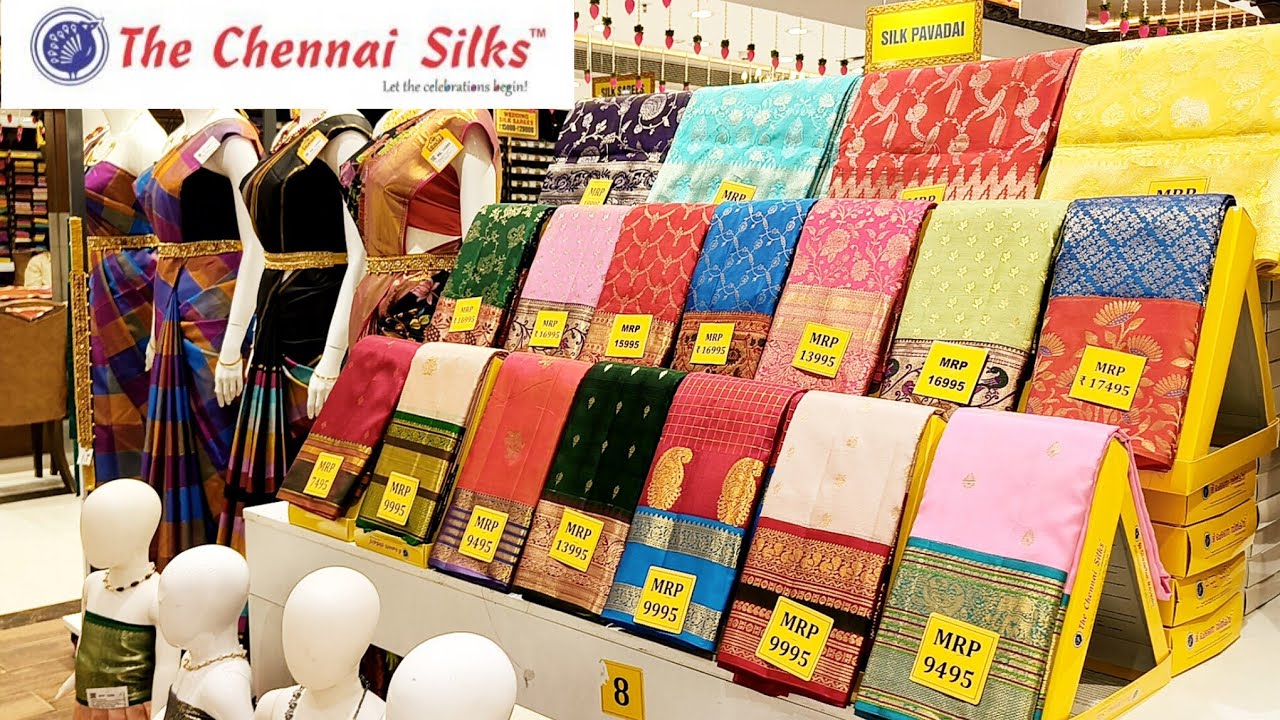 Chennai Silks New Arrival Silk saree Tissue Wedding Silk saree 5000 Rs collection