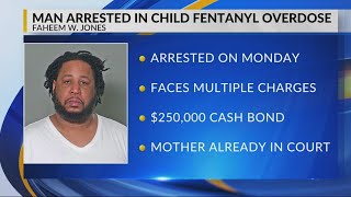 41-year-old man arrested in relation to the fentanyl overdose of a 2-year-old in Freedom