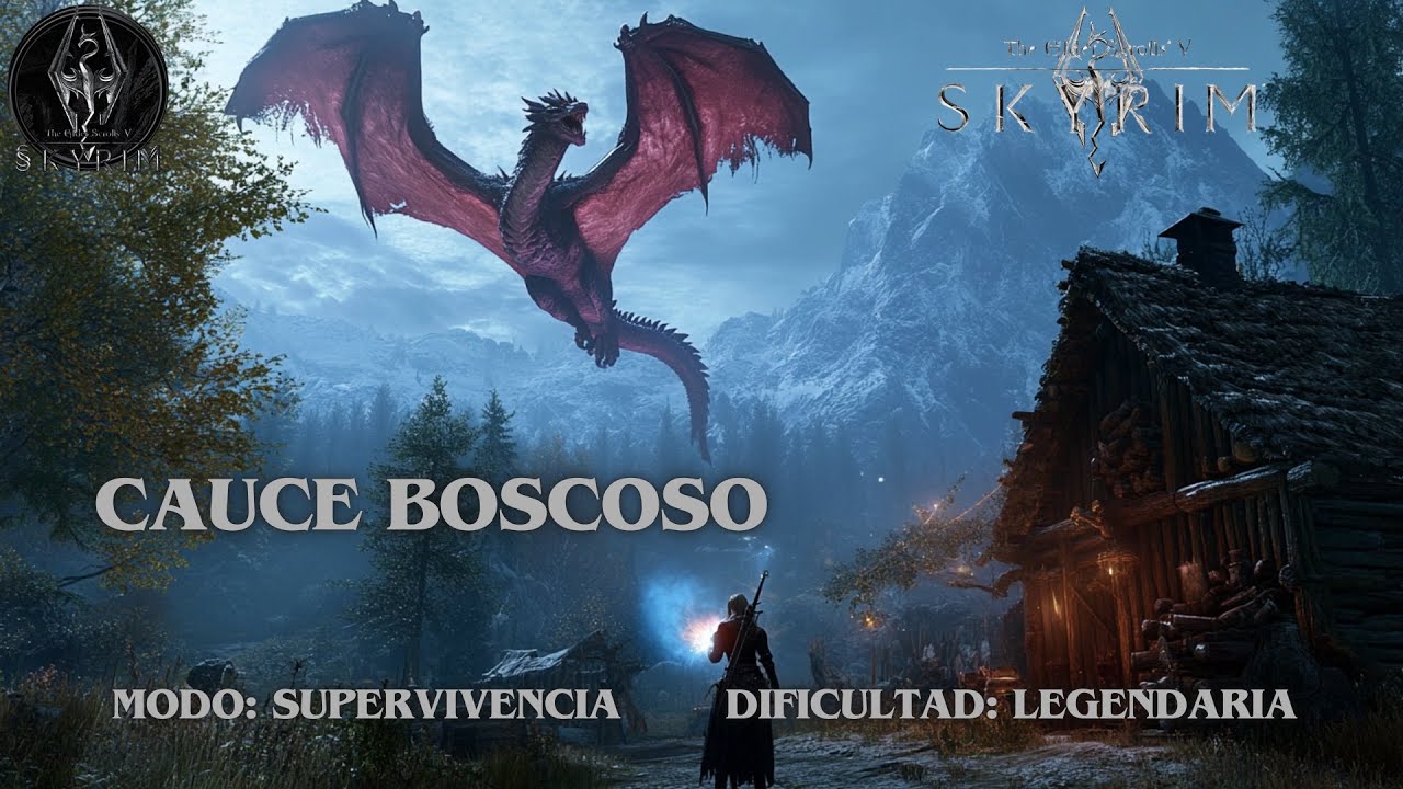 skyrim-supervivencia-legendaria-cauce-boscoso-batalla-con-drag-n-y