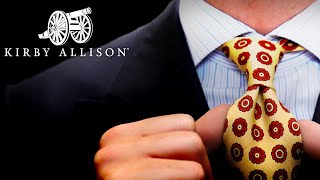 Ties: How To Tie The Perfect Tie Dimple | Kirby Allison