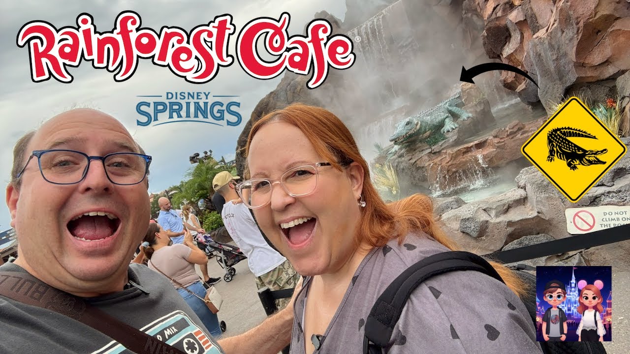 Disney Springs Rainforest Cafe Surviving the Storm and more!