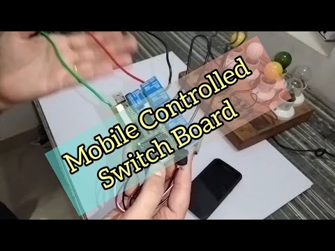 Mobile Operated Device Controller | Bluetooth based Switch Board | Wireless Switching System