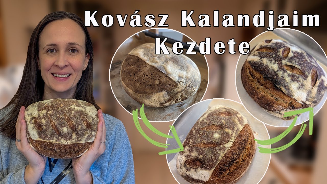 Kovászos Kenyér sütésbe kezdtem - Így alakult az első pár sütés