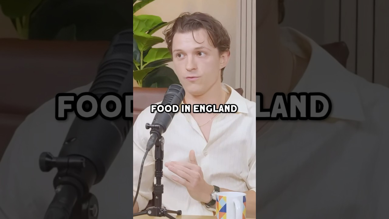 Tom Holland’s Food Culture Shock in America #shorts