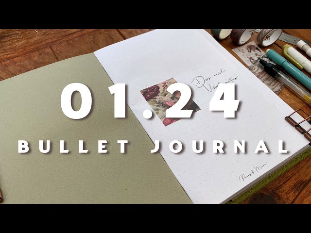 Bullet Journal 01 - 2024 