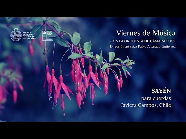 Sayén para cuerdas  - Javiera Campos. Orquesta de Cámara PUCV class=