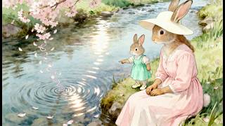 Little Rabbits by the Blossom Stream | Soft Celtic Folk & Storybook Music screenshot 1