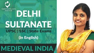 Delhi Sultanate | Medieval India | Tamil Nadu Text Book Class XI | In English | UPSC | GetintoIAS