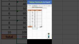 Value Formula in Excel #excel #exceltips #shorts #exceltutorial #msexcel #microsoftexcel #formula screenshot 4