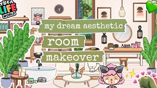 Toca Life World : MY DREAM AESTHETIC ROOM DESIGN MAKEOVER