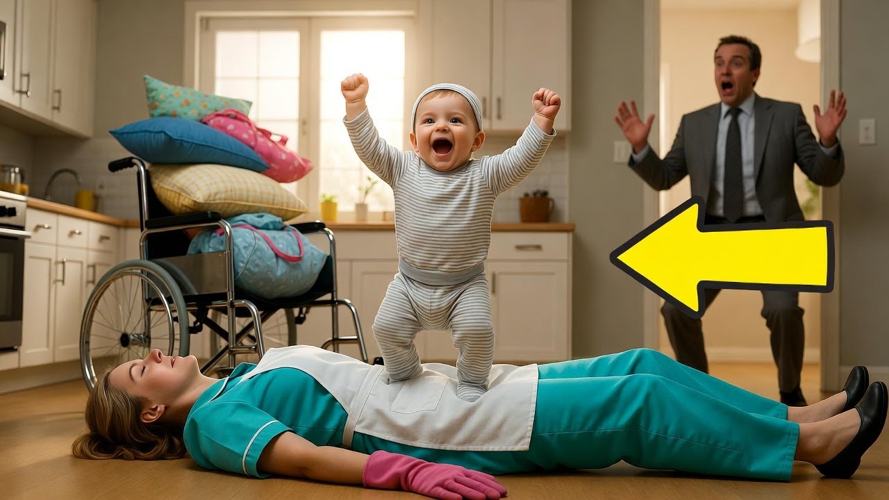 MILIONER UDAWAŁ ŻE JEDZIE NA WYCIECZKĘ  ALE ODKRYŁ CO JEGO SŁUŻĄCA ROBI JEGO NIEPEŁNOSPRAWNEMU......