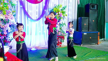 VŨ ĐIỆU TIẾNG KHÈN MÙA BAN NỞ CỦA CÁC CHÁU GÁI NHẢY MỪNG HẠNH PHÚC CÔ DÂU CHÚ RỂ 