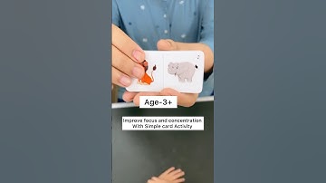 Increase Focus & Concentration of your child at home || Scanning Activity || Attention Activity