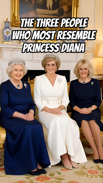 The 3 people who most resemble Princess Diana are not Harry or William 😱 #diana #royalfamily #royal