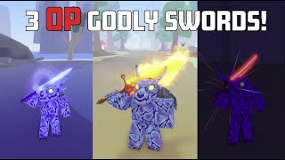 ALL 3 NEW GODLY CRAFTED SWORDS! RPG SIM