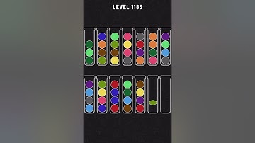Ball Sort Puzzle Level 1183